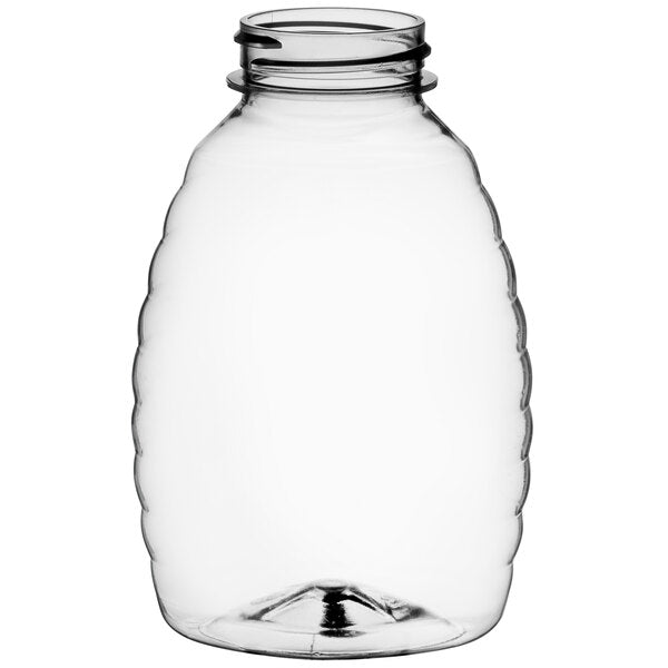 Captiva Containers 8 oz. (12 oz. Honey Weight) Customizable Classic Queenline PET Honey Bottle - 12/Case