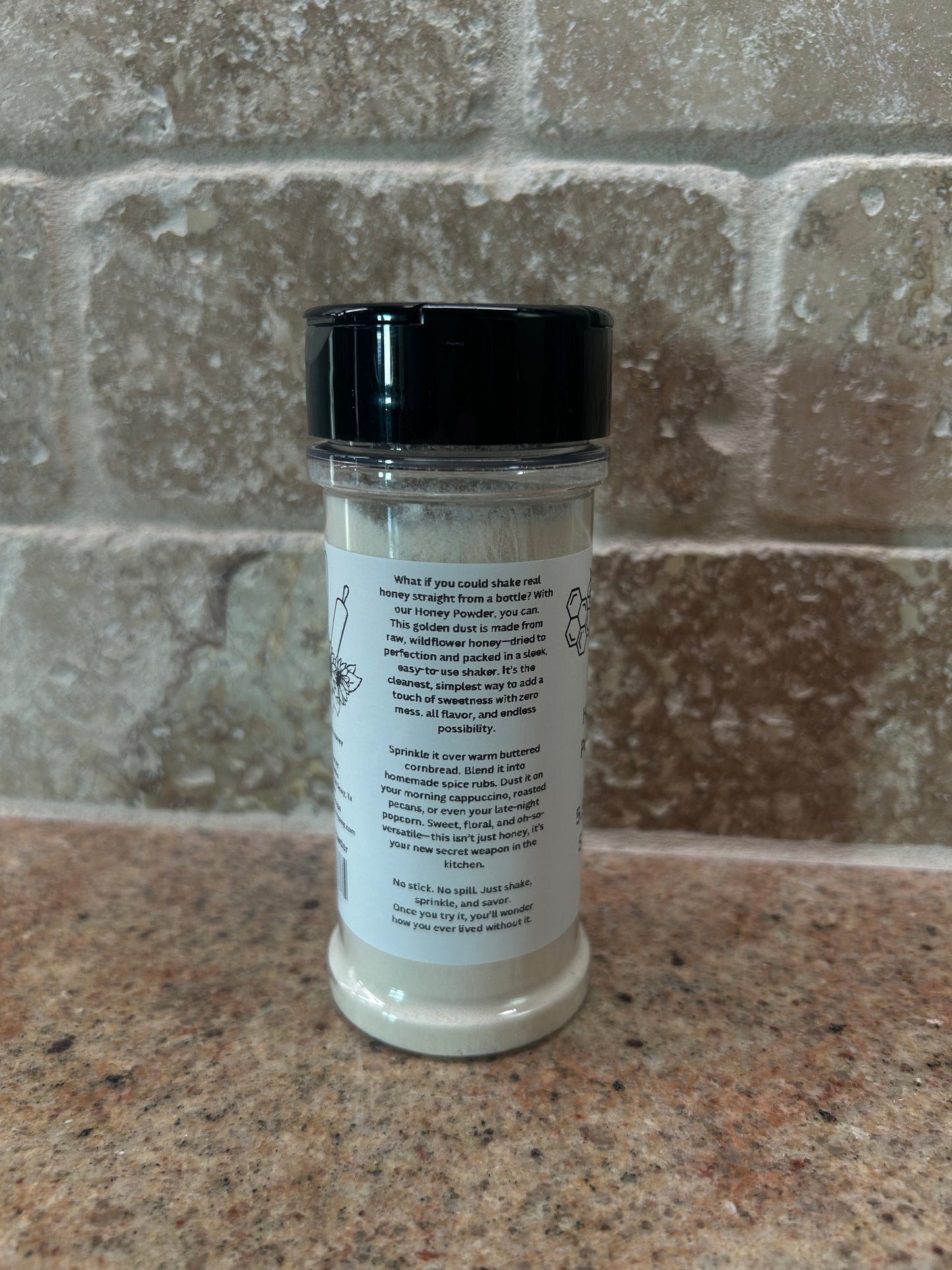 Honey Powder – 5.5 oz Shaker Bottle