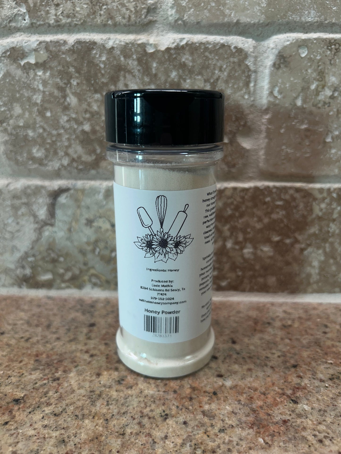 Honey Powder – 5.5 oz Shaker Bottle