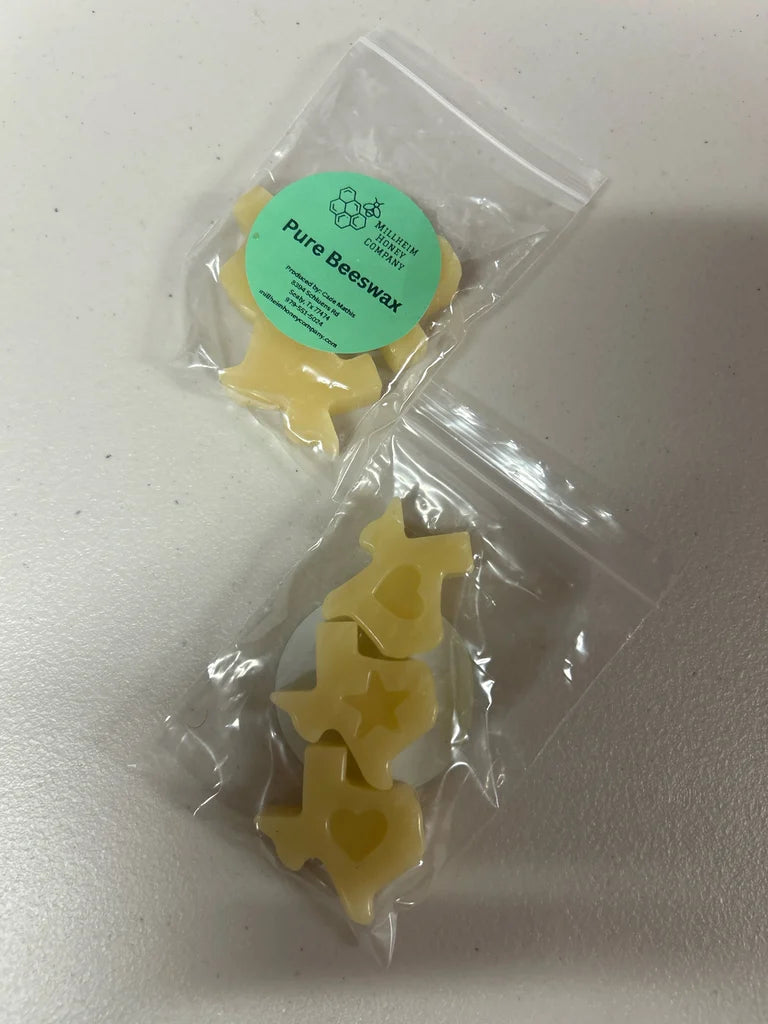 Texas Shaped Pure Beeswax Cubes