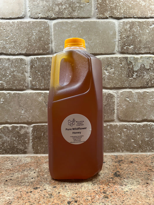 Half-Gallon Pure Wildflower Honey