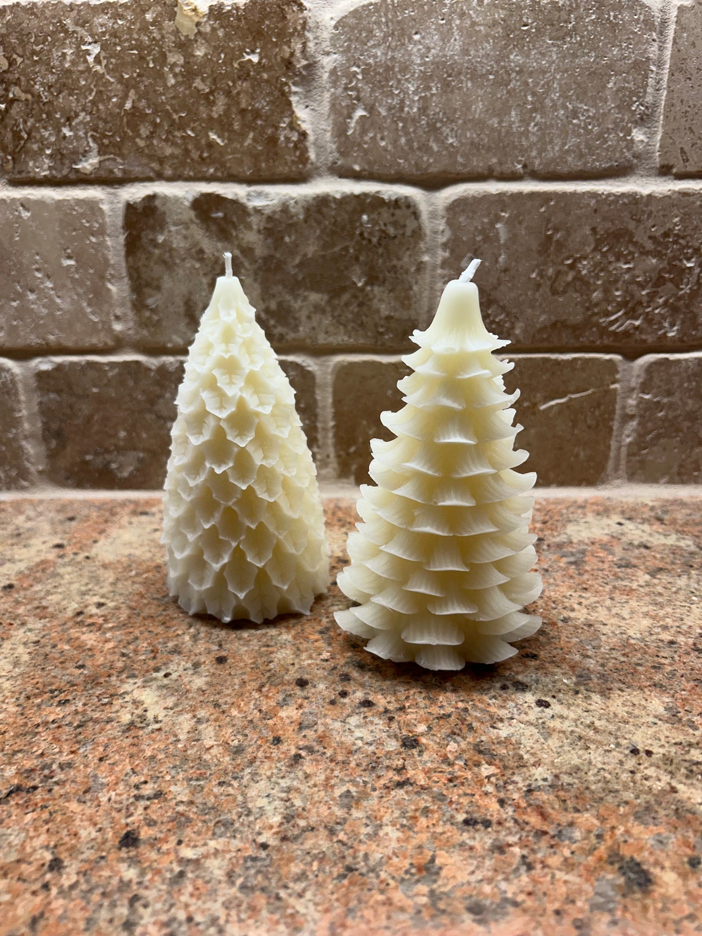 Pure Beeswax Christmas Tree Candles