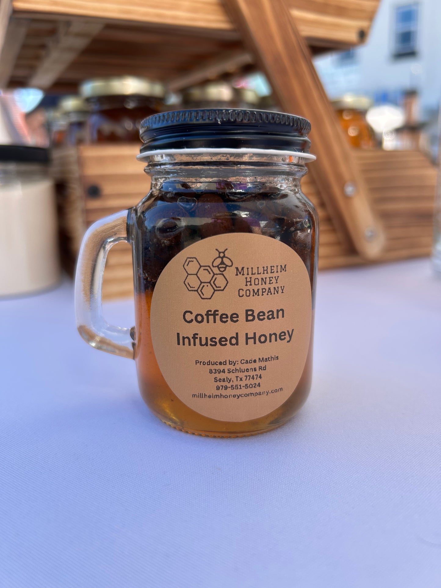 Coffee Bean Infused Honey